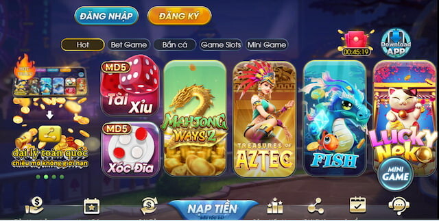 Giao diện nhà cái 999bet