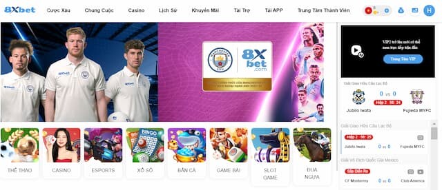 Link vào Trang chủ 8xbet chuẩn 2023