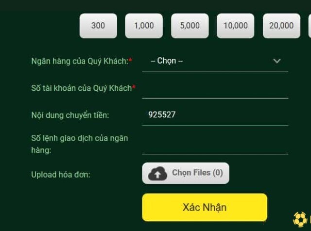 Bấm Xác Nhận