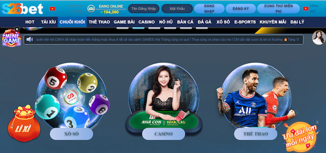 S26BET - Nhà cái casino uy tín nhất 2023
